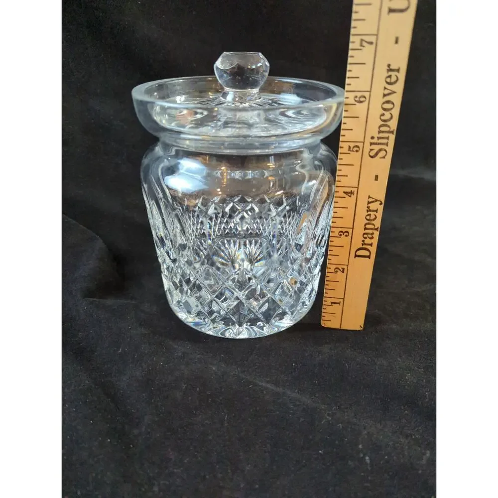 Waterford Crystal Colleen Biscuit Barrel Jar Cookie Candy Jar Discontinued